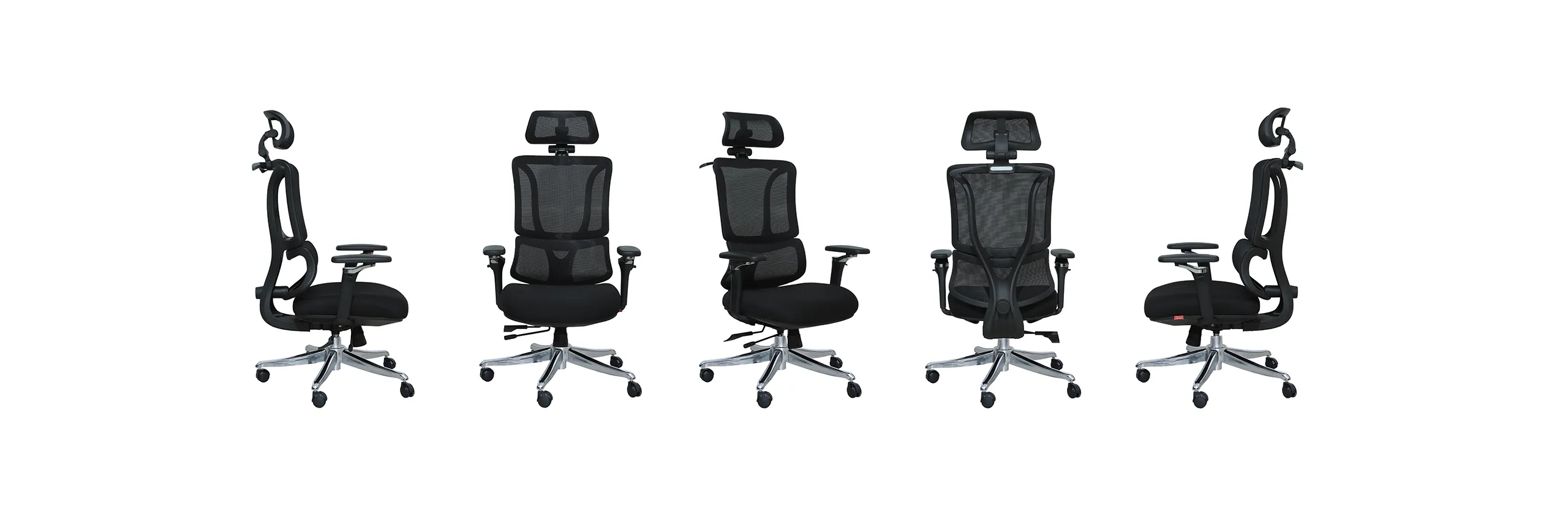 صندلی توری ارگونومیک فراصنعت با نمایش چند زاویه برای خرید سازمانی